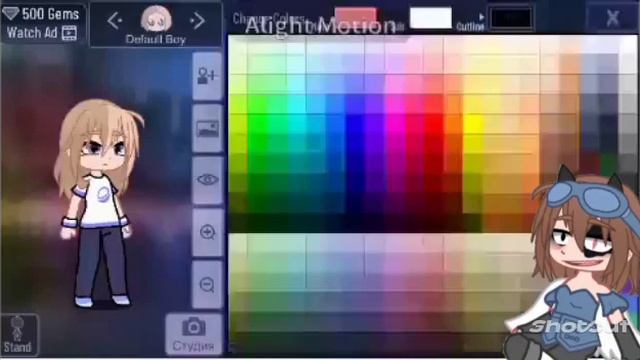 Туториал на красивую ОС в гача клубе /туториал/ смотреть онлайн
