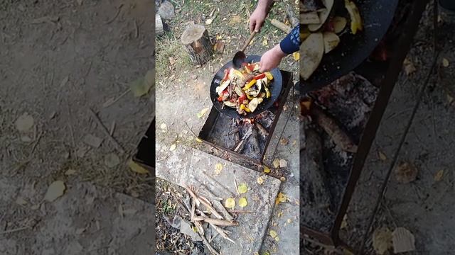 Садж кебаб . овощи с мясом 😋😋 жарим парим смотреть онлайн
