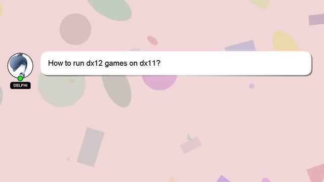 How to run dx12 games on dx11? смотреть онлайн