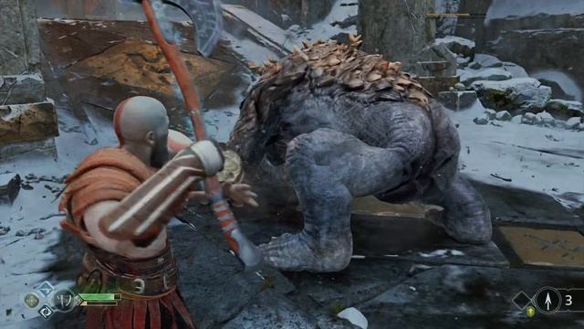 God of War битва с гориллой смотреть онлайн