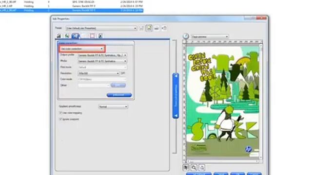 Imprimindo do SAi FlexiPRINT na serie de Plotters HP Latex 300 смотреть онлайн