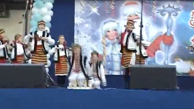 Открытие елки в Новой Каховке смотреть онлайн