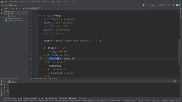 Let's code a beginner Python BANKING PROGRAM 💰 смотреть онлайн