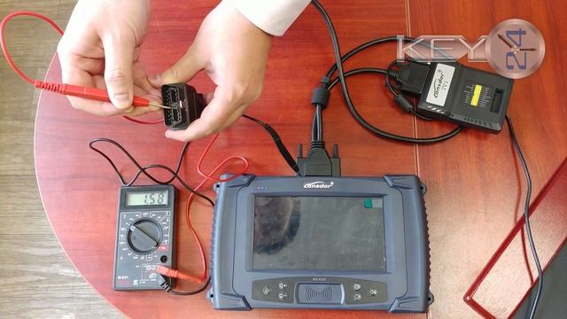 Lonsdor - K518 - OBDII cable test (тест основного кабеля) смотреть онлайн
