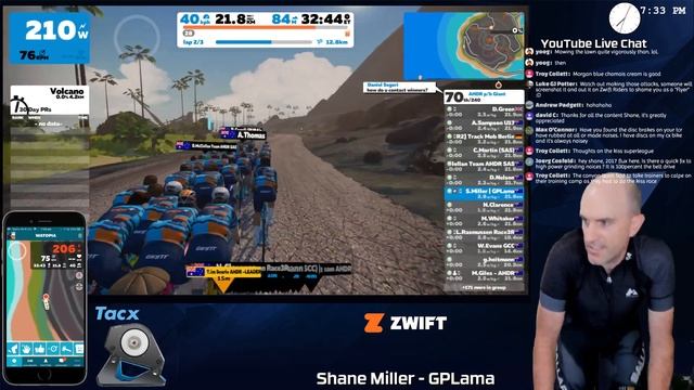 LAMA LIVE: Aussie Hump Day Ride // Zwift Group Ride // Tacx(Garmin) NEO 2 смотреть онлайн