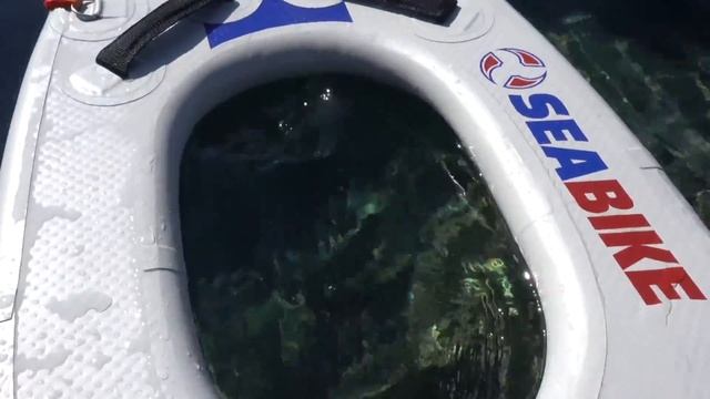 Girl get Seabike Board on a Water Trip! смотреть онлайн