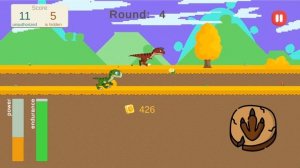 Who is faster? Dinosaur racing | Кто быстрее? Гонки динозавров