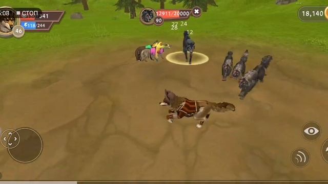 Побеждаем Барана и Старого волка.28 серия в игре Wildcraft. смотреть онлайн