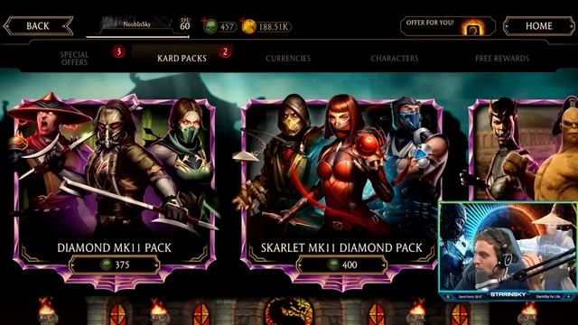 MK Mobile. Skarlet MK11 Diamond Pack Opening That CHANGED MY LIFE! I Can't Believe It! смотреть онлайн