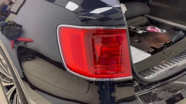 Доработка звука в Bentley Bentayga в студии FERZ