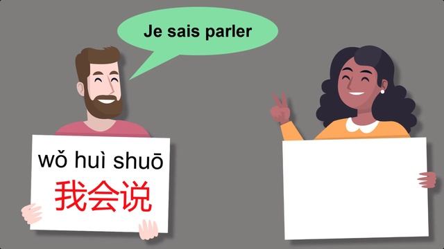 Apprendre à prononcer "Je sais parler chinois" en Mandarin смотреть онлайн