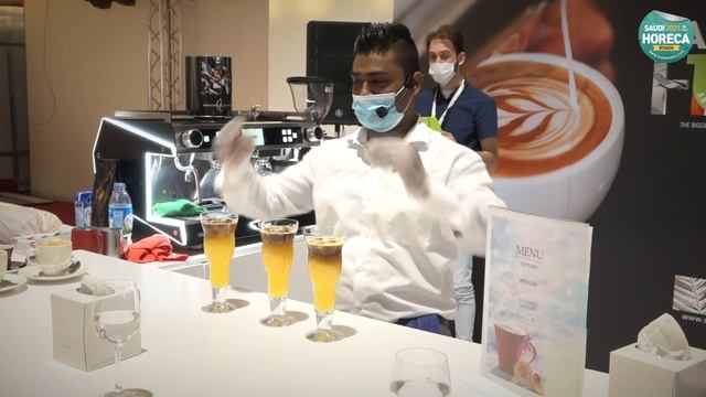 Saudi HORECA 2021 Barista Competition Day 1 смотреть онлайн