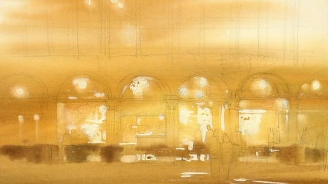 CHIEN CHUNG WEI 575 Watercolor painting смотреть онлайн