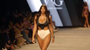 LUCCIANA BEYNON swimwear runway catwalk model