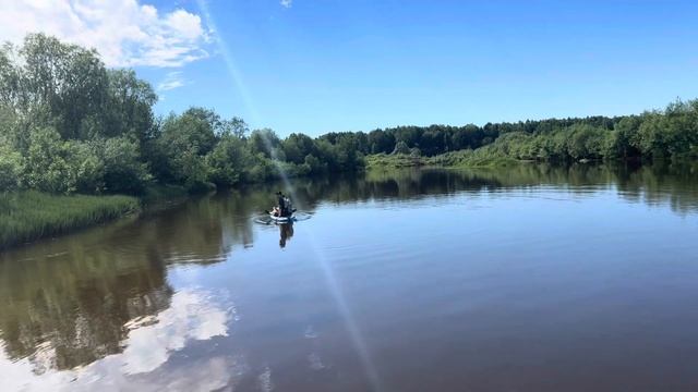 Мой первый опыт, на сапборде. ( Supboard ) Сплав по реке великой.