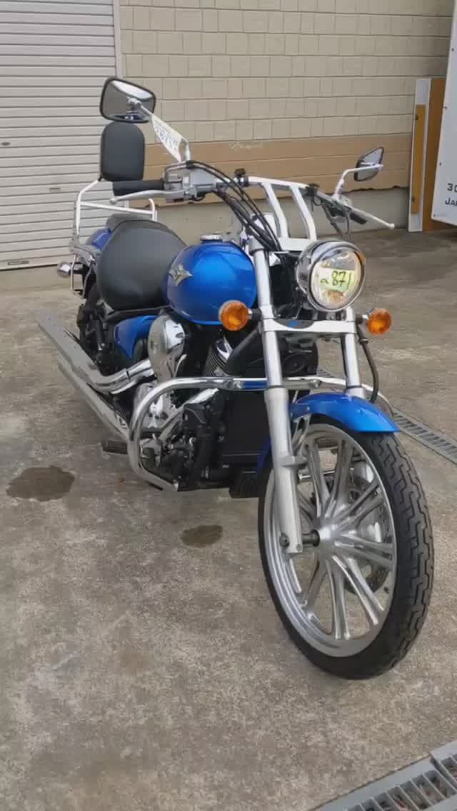 KAWASAKI VN900 Vulcan Custom (2007) Ссылка в описании #autobike