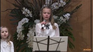 «Воскрес Он-щебечут птицы» Детский хор