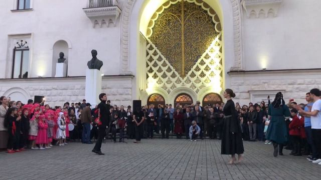 Адыгский танец. Джегу. День адыгского флага смотреть онлайн