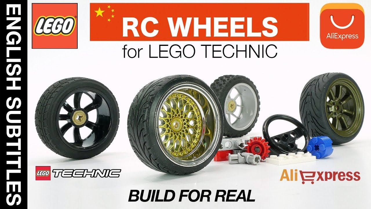 КРУТЫЕ RC КОЛЕСА для LEGO самоделок, НЕДОРОГО! - RC WHEELS and LEGO Technic смотреть онлайн