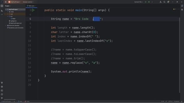 Useful beginner string methods in Java _13 смотреть онлайн