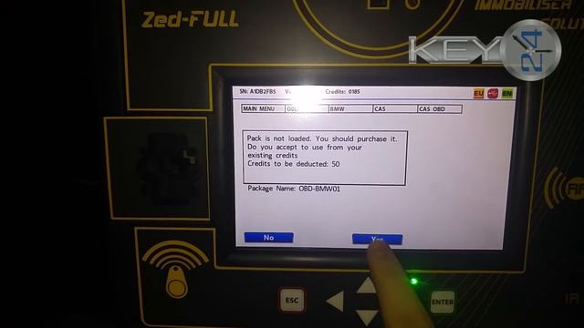 Zed-FULL - OBD - BMW X5 2009 год (cas3+ программирование ключа) смотреть онлайн