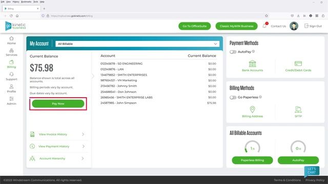 Go Kinetic Business Account Portal смотреть онлайн