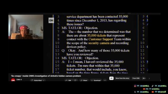 So creepy: Inside CNN’s investigation of Airbnb’s hidden camera problem- TT Shanell Reacts смотреть онлайн