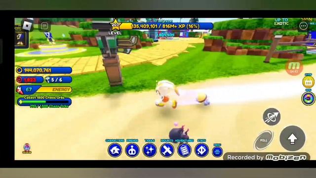 Cream the rabbit УЖЕ В ИГРЕ!В Sonic speed simulator -Roblox- смотреть онлайн