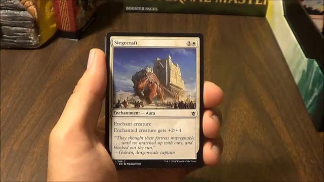 Magic The Gathering | Booster Pack Opening | Khans Of Tarkir