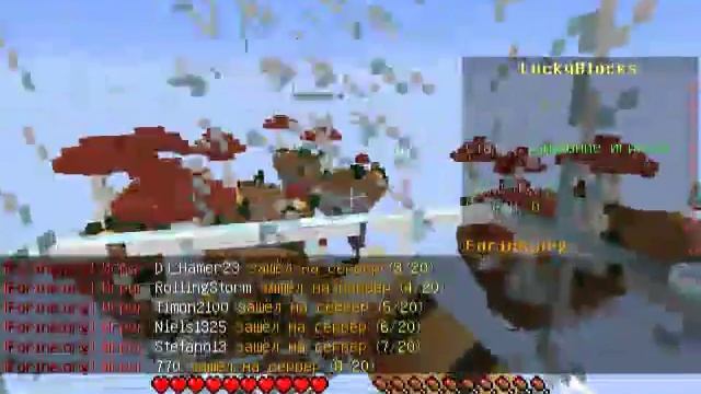 Я железный челавек! LuckyBlocks mini games смотреть онлайн