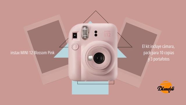 Instax Mini 12 Blossom Pink смотреть онлайн
