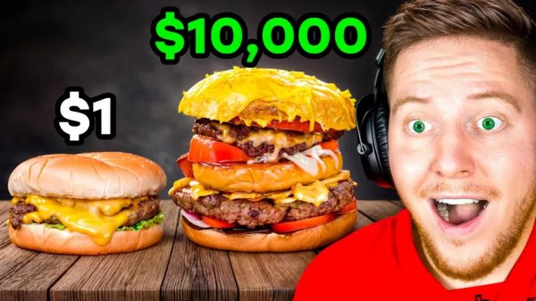 [Pozzi] Бургер за 10.000$ vs Бургер за 1$