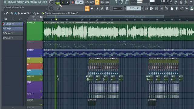 NEGUINHO DO KAXETA - LOUCO E SONHADOR (FL STUDIO REMAKE) смотреть онлайн