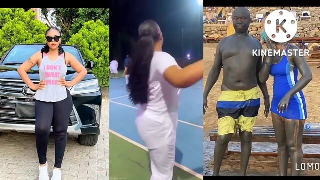 NOLLYWOOD ACTRESS REGINA DANIELS TEACHING HER SON HOW TO DANCE AND PLAY BADMINTON смотреть онлайн