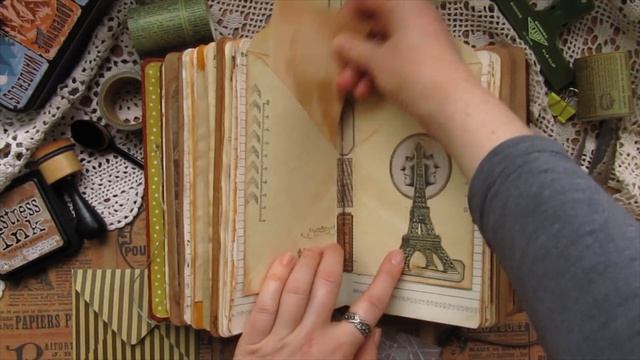 Junk Journal #17 "Live The Life": a flip through / Обзор джанкбука #17 "Live The Life" (sold) смотреть онлайн