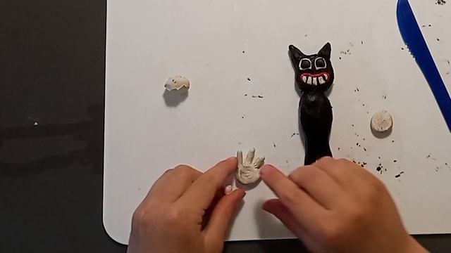 Лепим cartoon cat Картун кета - видео лепка смотреть онлайн