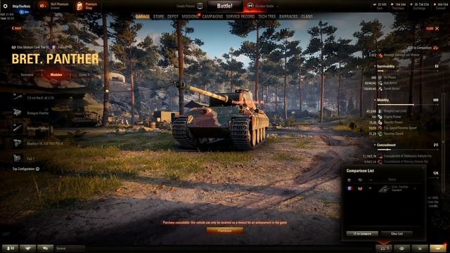 New French Premium Panther First Look ► World of Tanks Bretagne Panther - Tankfest 2019 смотреть онлайн