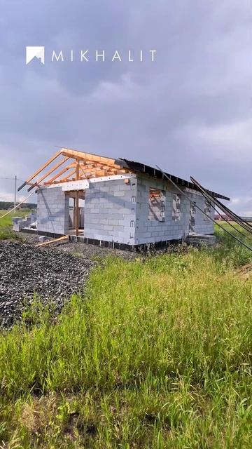 Cтроим дом по проекту ML-80.