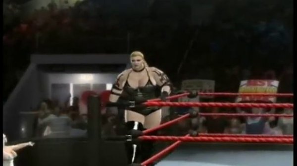 Amazon wrestler: tall Lady Elizabeth from England