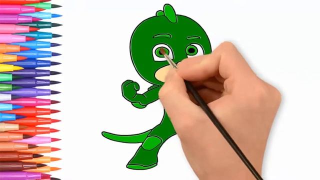 pj masks coloring pages for kids and toddlers | emu art gallery смотреть онлайн