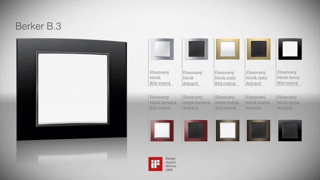 Vypínače Berker B.3 od společnosti Hager смотреть онлайн