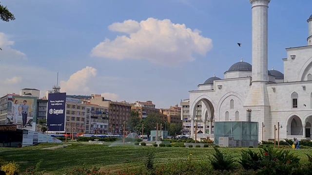 🇹🇷 Анкара / Ankara - столица Турции. Луна Парк. Мечеть Коджатепе. Вид с дрона. С высоты птицы.