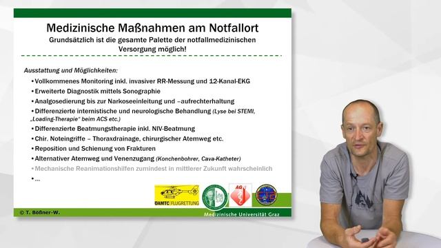 Was erwartet die Flugrettung von der Bodenrettung? - Thomas Bößner-Weiss смотреть онлайн