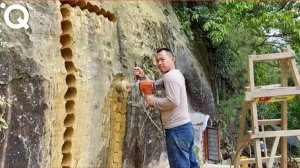 Мужчина Выкопал Нору в Горе и Превратил Её в Уютную Квартиру