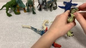 Обзор коллекции игрушечных динозавров Jurassic World