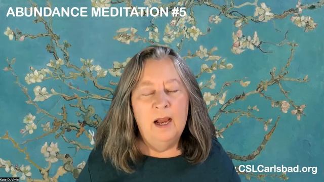 Abundance Meditation #5 - Rev. Kate DuVivier -  2022-10-15