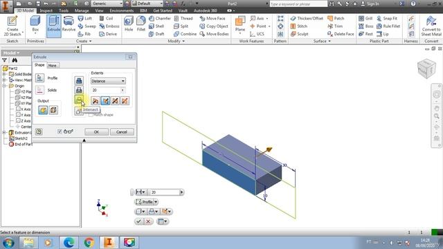 14 - New Project Zoom Extend Dimension Chamfer Fillet Hole Pattern смотреть онлайн