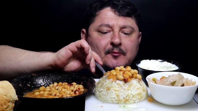 || ASMR MUKBANG || Dry Bean Rice & Pickles | Kuru Fasulye Pilav & Turşu *Great Eating Songs* смотреть онлайн