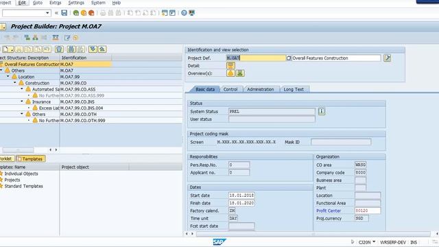 How to Unlocking WBS element in SAP PS смотреть онлайн