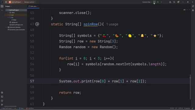 Lets code a Java SLOT MACHINE _38 смотреть онлайн